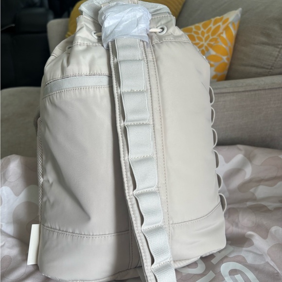 NWT Dagne Dover Nova Sling Drawstring Bag Moonbeam color - Picture 2 of 3